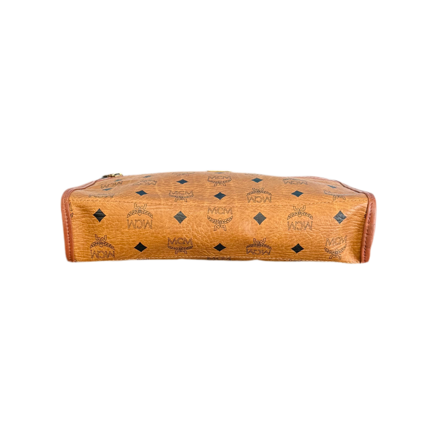 80’s MCM Portfolio Monogram Clutch Handbag