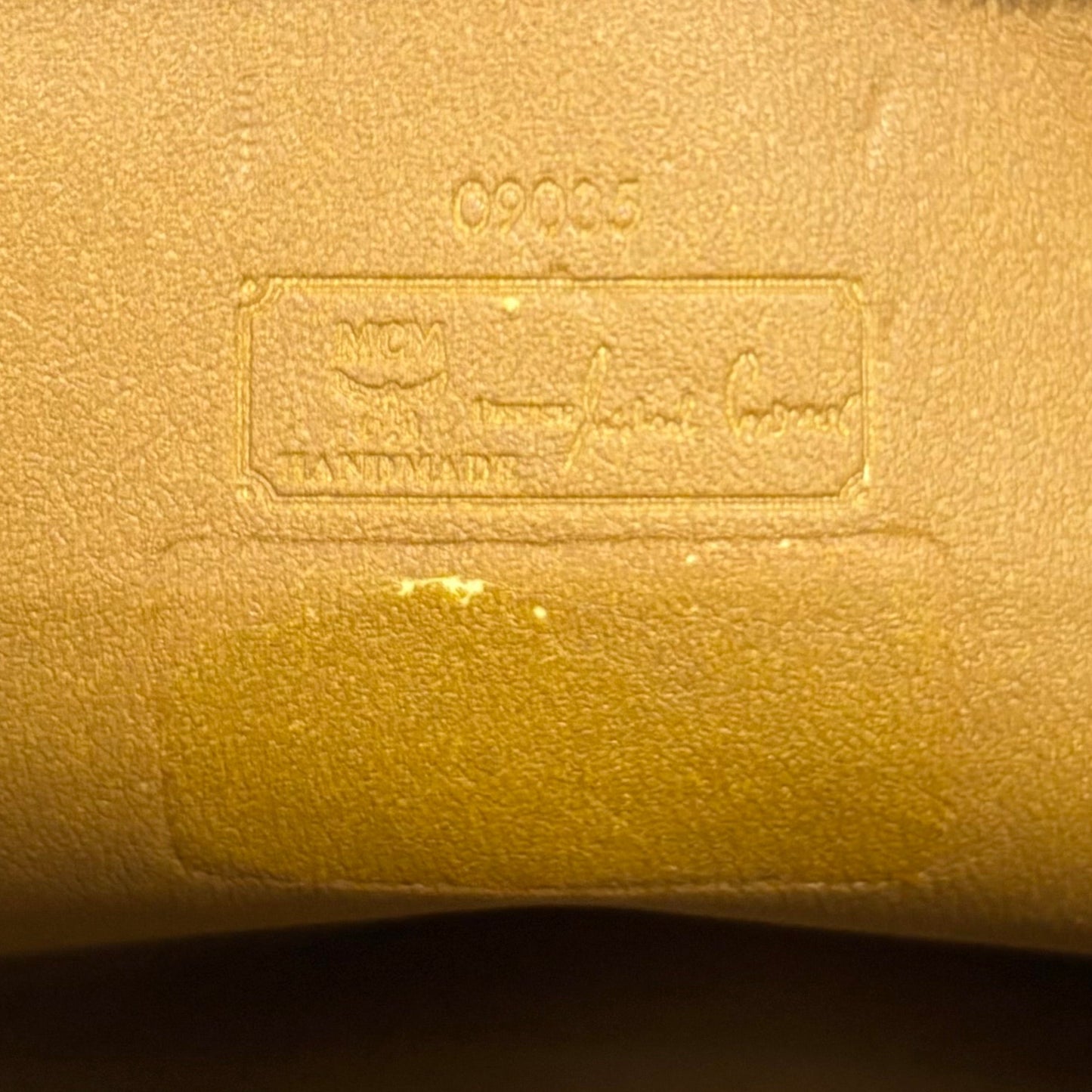 80’s MCM Portfolio Monogram Clutch Handbag