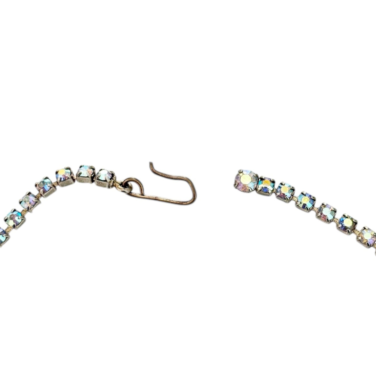 AB Rhinestone Choker Necklace