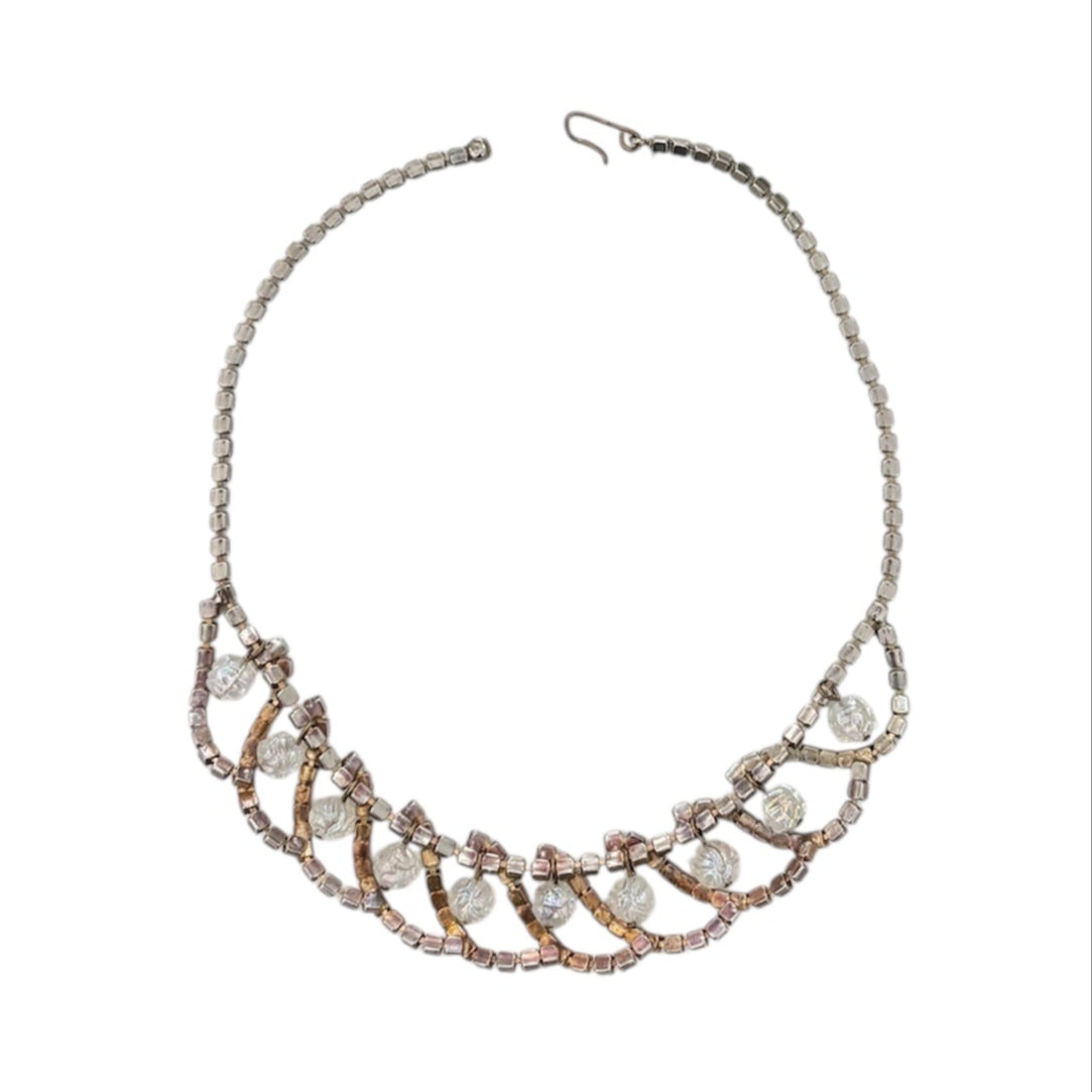 AB Rhinestone Choker Necklace