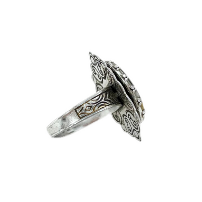60’s Victorian Revival Portrait Ring