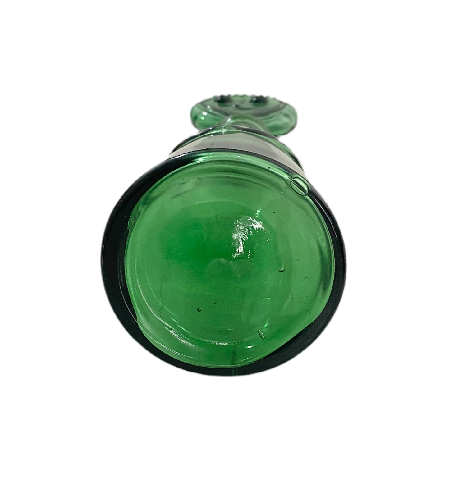 Kosta Boda Erik Hoglund People Green Glass Decanter