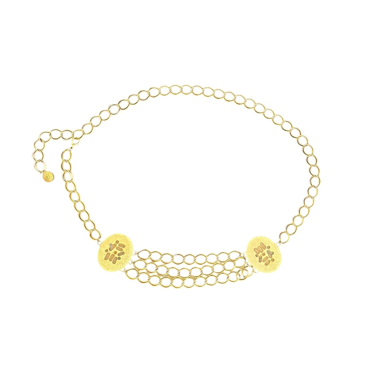 90's Cameo Chain Link Belt