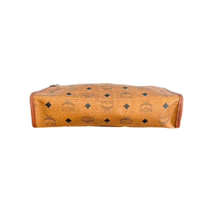 80’s MCM Portfolio Monogram Clutch Handbag