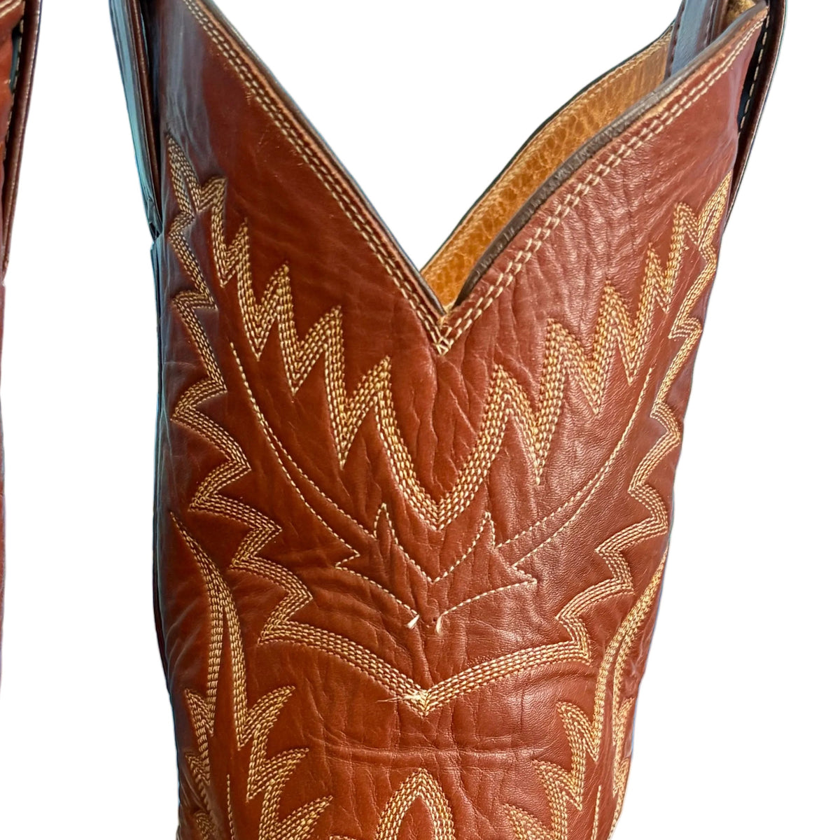 Vintage Justin Brown Cowboy Boots 8.5D