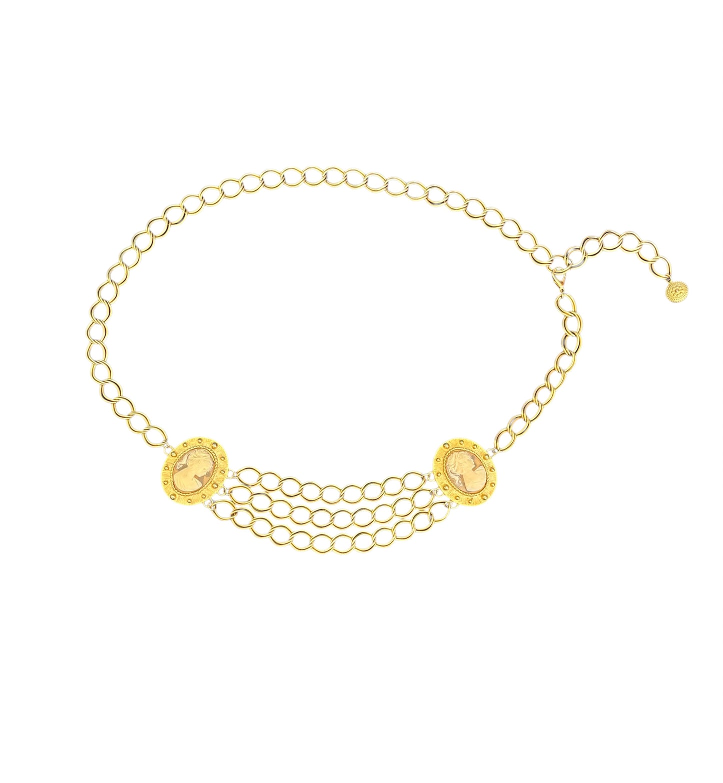 90's Cameo Chain Link Belt