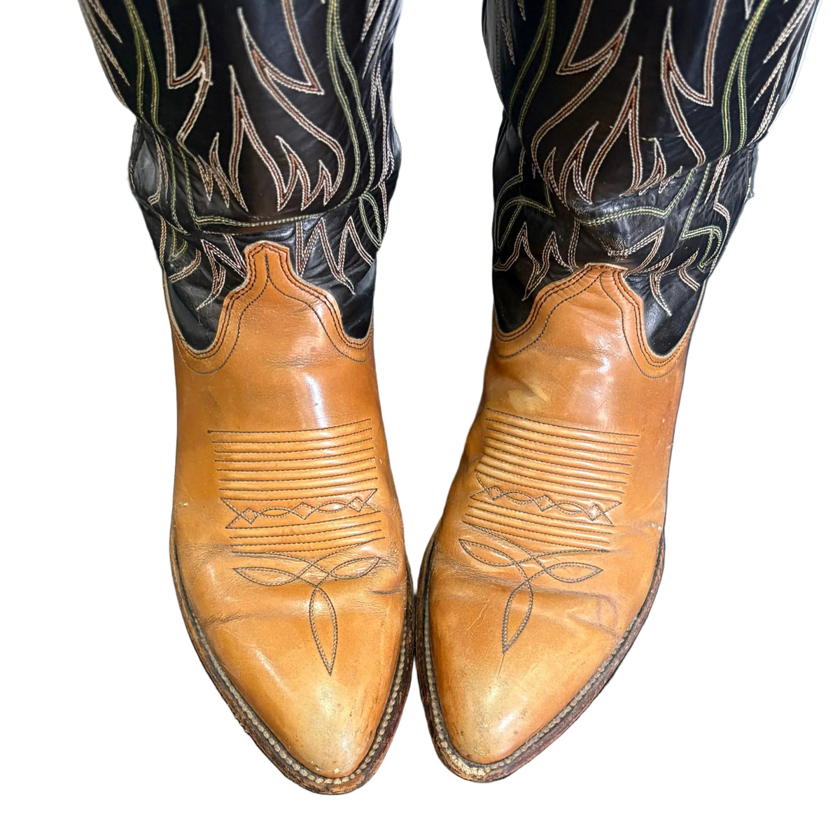 Vintage Ralph Lauren X Lucchese Cowboy Boots 7.5C