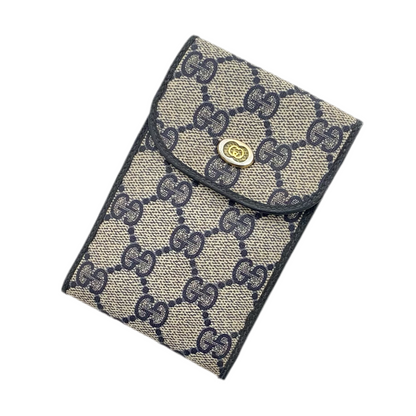 Gucci Supreme Monogram Canvas Cigarette Case