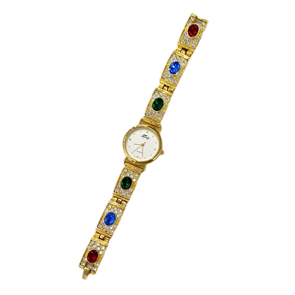 Rhinestone Watch by Faberge