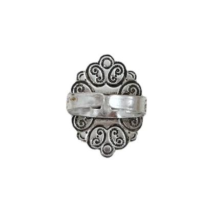 60’s Victorian Revival Portrait Ring